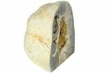 Polished, Crystal Filled Septarian Nodule - Utah #184577-1